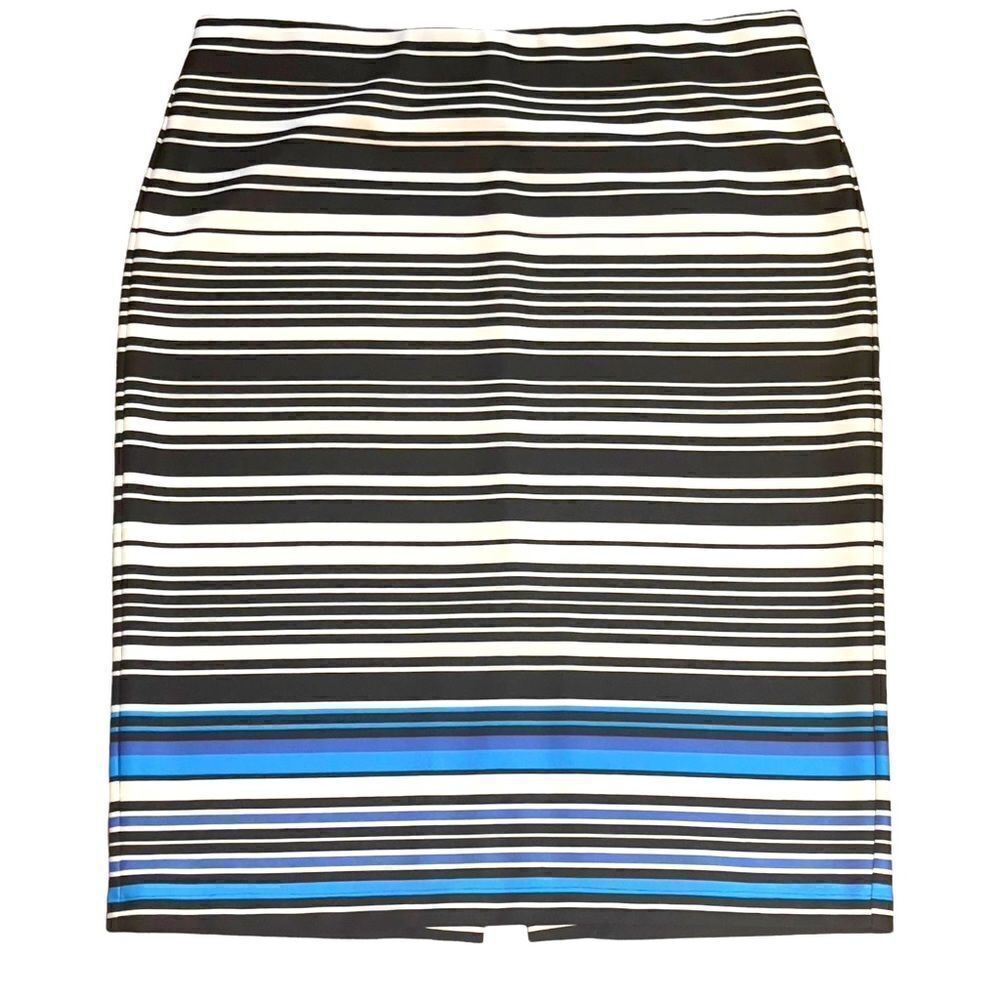 NYCC Stripe Pencil Skirt LARGE